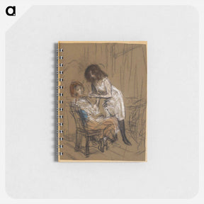アートメモ帳-Two Women (One Seated)
 - バーンズ・コレクション Memo.