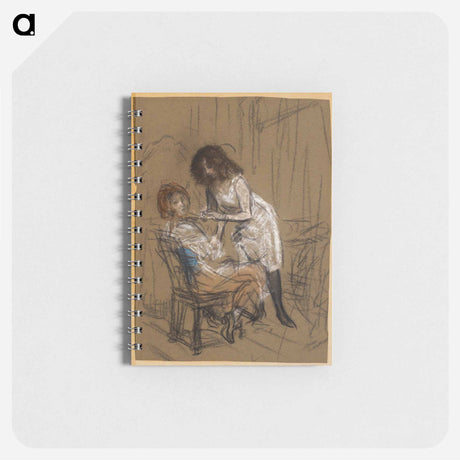 アートメモ帳-Two Women (One Seated)
 - バーンズ・コレクション Memo.