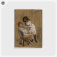 アートポストカード-Two Women (One Seated)
 - バーンズ・コレクション Postcard.