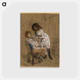 アートポストカード-Two Women (One Seated)
 - バーンズ・コレクション Postcard.