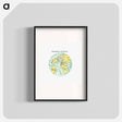 アートポスター-World Atlas from Voyeur's Checklist, General Notions Of Mathematical Geography, Physical Geography, Political Geography, Geology, Biology and Anthropology For The Use Of Travelers, Students And People
 - 大英図書館 Poster.