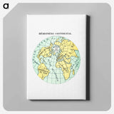 アートパネル-World Atlas from Voyeur's Checklist, General Notions Of Mathematical Geography, Physical Geography, Political Geography, Geology, Biology and Anthropology For The Use Of Travelers, Students And People
 - 大英図書館 Canvas.
