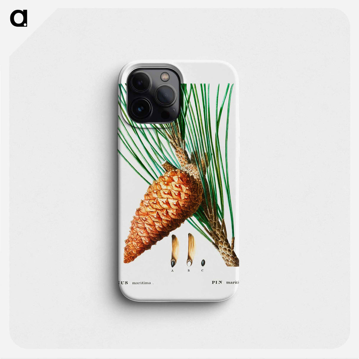Maritime Pine - ピエール ジョゼフ ルドゥーテ Phone Case.