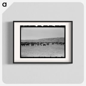 アートポスター-Marfa Roundup
 - ラッセル リー Poster.