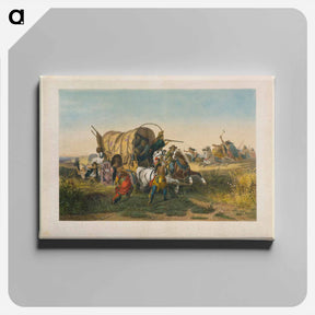 アートパネル-On the Prairie
 - セントルイス美術館 Canvas.
