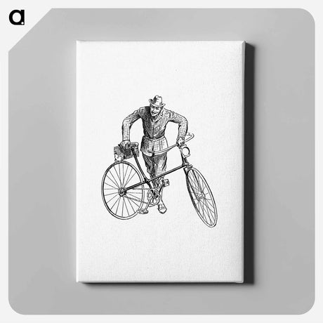 アートパネル-The Cyclist from The Wheels Of Chance
 - 大英図書館 Canvas.