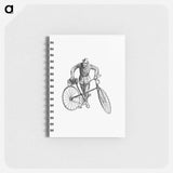 アートメモ帳-The Cyclist from The Wheels Of Chance
 - 大英図書館 Memo.