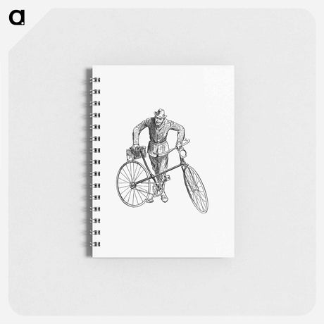 アートメモ帳-The Cyclist from The Wheels Of Chance
 - 大英図書館 Memo.