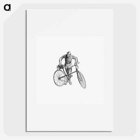 アートポスター-The Cyclist from The Wheels Of Chance
 - 大英図書館 Poster.