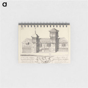 アートメモ帳-A View of the Antient Manor House of Fawkeshall or Vauxhall, Surrey
 - イェール大学アートギャラリー Memo.