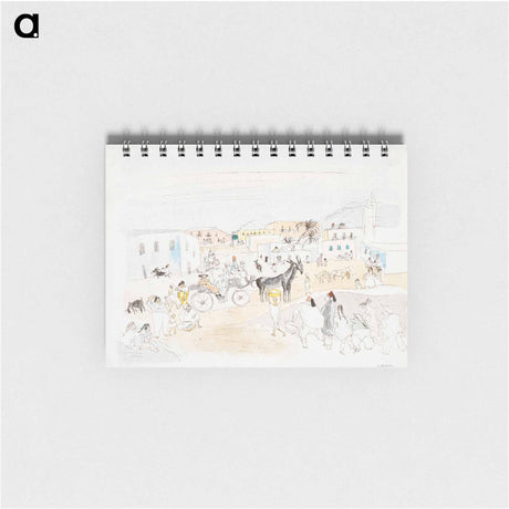 アートメモ帳-Landscape with Carriage and Figures, Tunis
 - バーンズ・コレクション Memo.