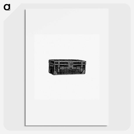 アートポスター-Chest Box from Greater Bristol
 - 大英図書館 Poster.