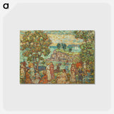 アートポストカード-Beach Scene
 - バーンズ・コレクション Postcard.