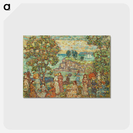 アートポストカード-Beach Scene
 - バーンズ・コレクション Postcard.