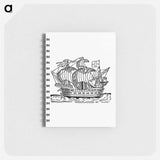 アートメモ帳-Sea Ship from Real Sailor-Songs
 - 大英図書館 Memo.
