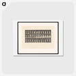 アートポストカード-Woman with Basket
 - エドワード マイブリッジ Postcard.