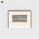 アートメモ帳-Woman with Basket
 - エドワード マイブリッジ Memo.
