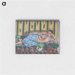 アートメモ帳-Odalisque Au Coffret Rouge - アンリ マティス Memo.