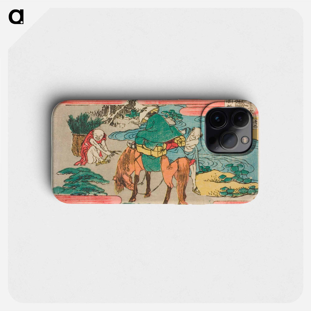No. 22: Okabe - Katsushika Hokusai Phone Case.