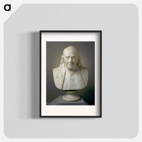 アートポスター-Benjamin Franklin Sculpture
 - セントルイス美術館 Poster.