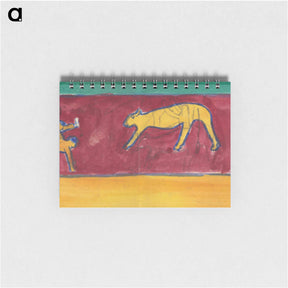 アートメモ帳-Cave of the Golden Calf: Study for Mural of Calf and Worshipping Figures
 - イェール大学アートギャラリー Memo.