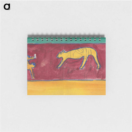 アートメモ帳-Cave of the Golden Calf: Study for Mural of Calf and Worshipping Figures
 - イェール大学アートギャラリー Memo.