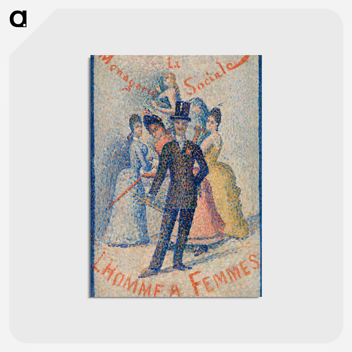 アートポストカード-The Ladies' Man
 - バーンズ・コレクション Postcard.