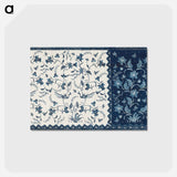 アートポストカード-Indonesian Sarong Pattern
 - クリーブランド美術館 Postcard.