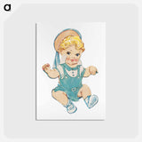 アートポストカード-Richard Paper Doll Outfits
 - ボストン公共図書館 Postcard.