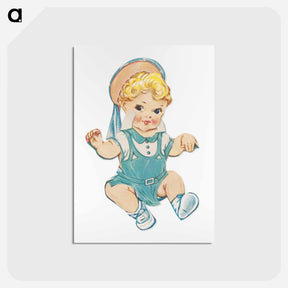 アートポストカード-Richard Paper Doll Outfits
 - ボストン公共図書館 Postcard.