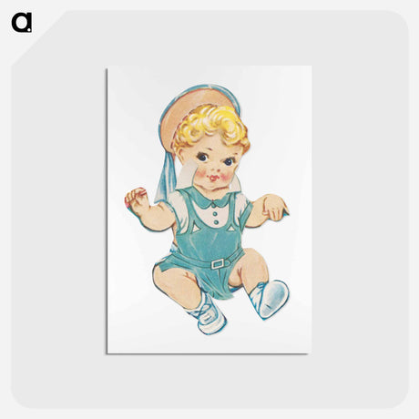アートポストカード-Richard Paper Doll Outfits
 - ボストン公共図書館 Postcard.