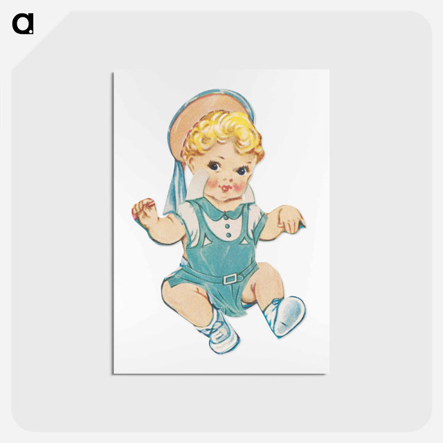 アートポストカード-Richard Paper Doll Outfits
 - ボストン公共図書館 Postcard.