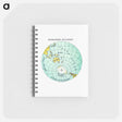 アートメモ帳-World Atlas from Voyeur's Checklist, General Notions Of Mathematical Geography, Physical Geography, Political Geography, Geology, Biology and Anthropology For The Use Of Travelers, Students And People
 - 大英図書館 Memo.
