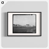 Untitled photo, possibly related to: View of Resettlement Administration's part-time farms. Glendale, Arizona - ドロテア ラング Poster.