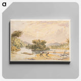 アートパネル-View Sixty Miles Above St. Louis
 - セントルイス美術館 Canvas.