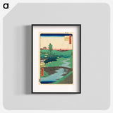 アートポスター-Furukawa River, Hiroo
 - 歌川 広重 Poster.