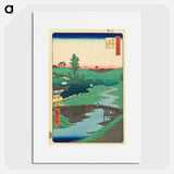 アートポスター-Furukawa River, Hiroo
 - 歌川 広重 Poster.