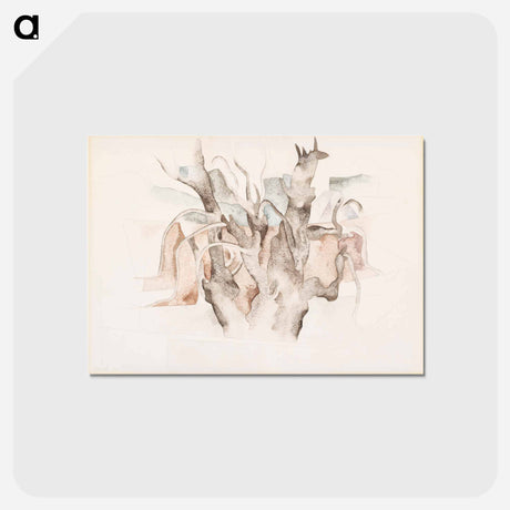 アートポストカード-Tree by Charles Demuth
 - バーンズ・コレクション Postcard.