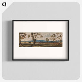 アートポスター-Landscape Near Newmarket, Suffolk
 - イェール大学アートギャラリー Poster.