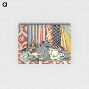 アートメモ帳-A Nude Lying on Her Back - アンリ マティス Memo.