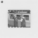 アートメモ帳-Farm Workers' Camp Games
 - ラッセル リー Memo.