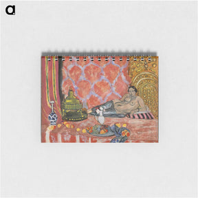アートメモ帳-Odalisque with Gray Trousers - アンリ マティス Memo.