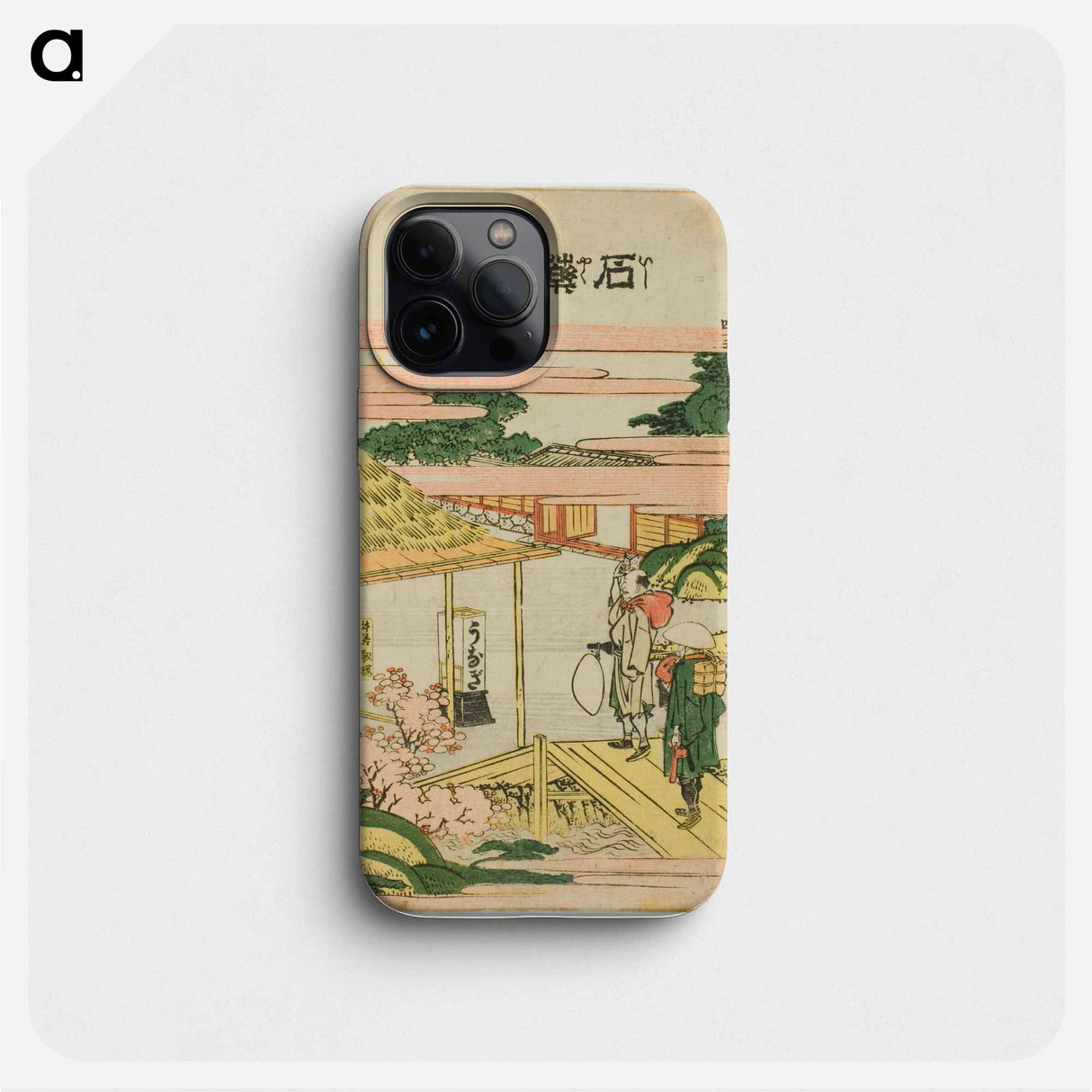 Ishiyakushi - Katsushika Hokusai Phone Case.