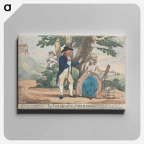 アートパネル-The Fair Quaker of Cheltenham
 - イェール大学アートギャラリー Canvas.