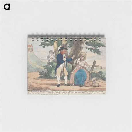 アートメモ帳-The Fair Quaker of Cheltenham
 - イェール大学アートギャラリー Memo.