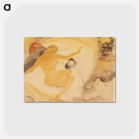 アートポストカード-Nana and Count Muffat
 - バーンズ・コレクション Postcard.