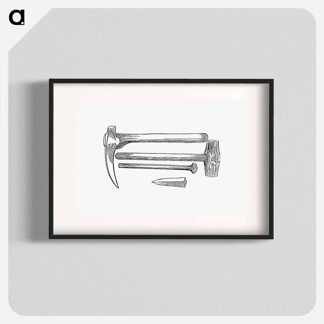 アートポスター-Mining Tools
 - 大英図書館 Poster.