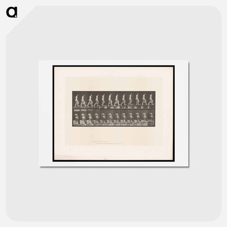 アートポストカード-Woman with Bucket
 - エドワード マイブリッジ Postcard.