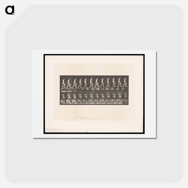 アートポストカード-Woman with Bucket
 - エドワード マイブリッジ Postcard.