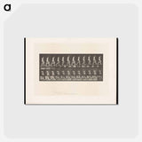 アートポストカード-Woman with Bucket
 - エドワード マイブリッジ Postcard.